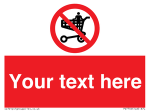 Custom prohibition no standing in trolley