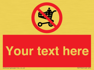 Custom prohibition no standing in trolley