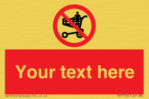 Custom prohibition no standing in trolley