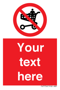 Custom prohibition no standing in trolley