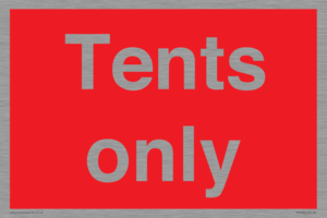 Tents only