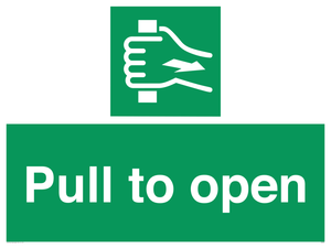 Pull to open