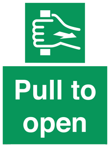 Pull to open