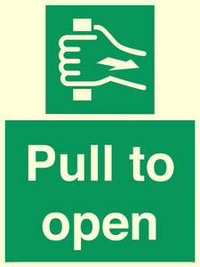 Pull to open