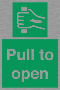 Pull to open