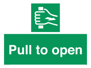 Pull to open