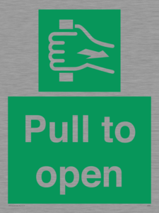 Pull to open