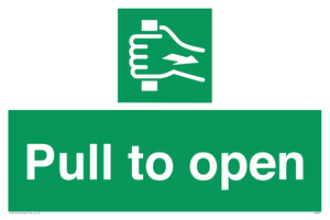 Pull to open