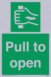 Pull to open