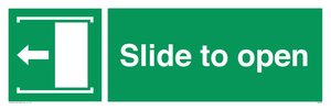 slide to open