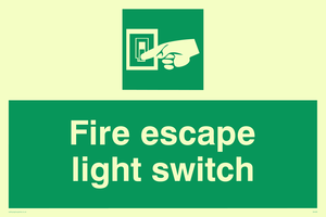 fire escape light switch
