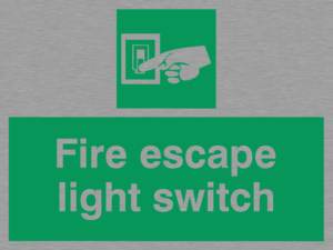fire escape light switch