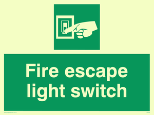 fire escape light switch