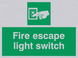 fire escape light switch