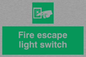 fire escape light switch