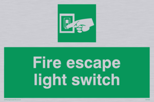 fire escape light switch
