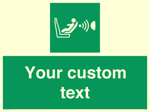 Custom safe condition child seat presence orientation detection system