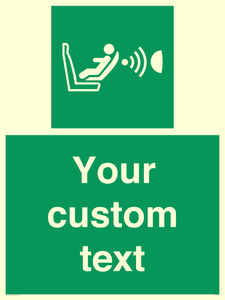 Custom safe condition child seat presence orientation detection system