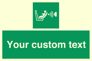 Custom safe condition child seat presence orientation detection system
