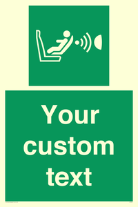 Custom safe condition child seat presence orientation detection system