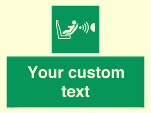 Custom safe condition child seat presence orientation detection system