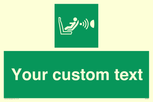 Custom safe condition child seat presence orientation detection system