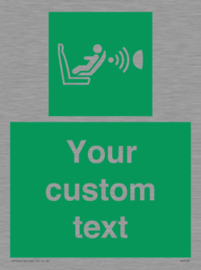 Custom safe condition child seat presence orientation detection system