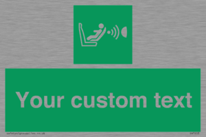 Custom safe condition child seat presence orientation detection system