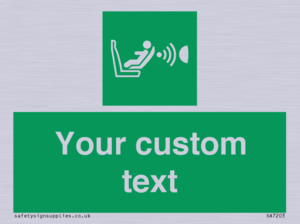 Custom safe condition child seat presence orientation detection system