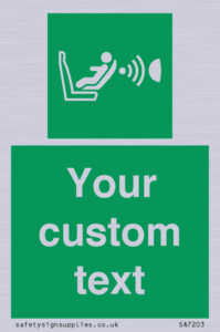 Custom safe condition child seat presence orientation detection system