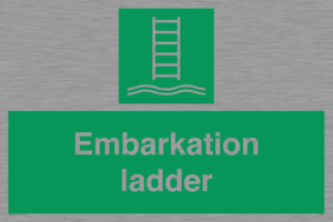 Embarkation ladder
