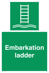 Embarkation ladder