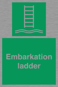 Embarkation ladder