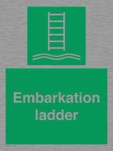 Embarkation ladder