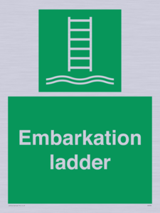 Embarkation ladder