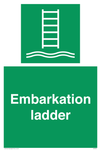 Embarkation ladder