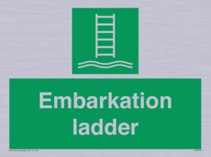 Embarkation ladder