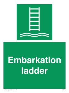 Embarkation ladder
