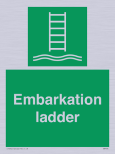 Embarkation ladder