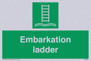 Embarkation ladder