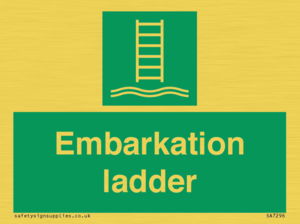 Embarkation ladder