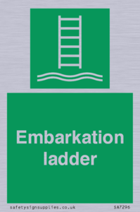 Embarkation ladder