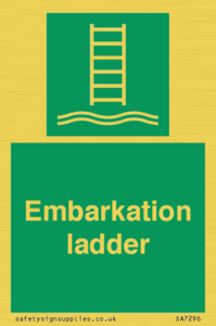 Embarkation ladder