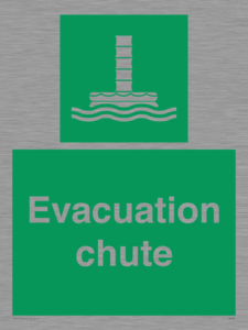 Evacuation chute 