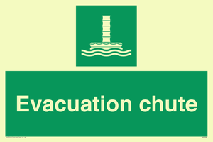Evacuation chute 