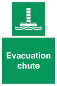 Evacuation chute 