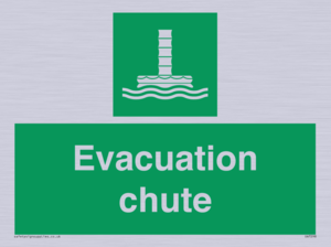 Evacuation chute 