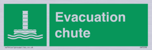 Evacuation chute 