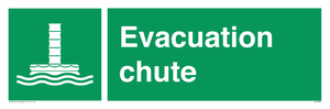 Evacuation chute 