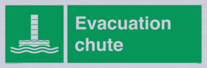 Evacuation chute 